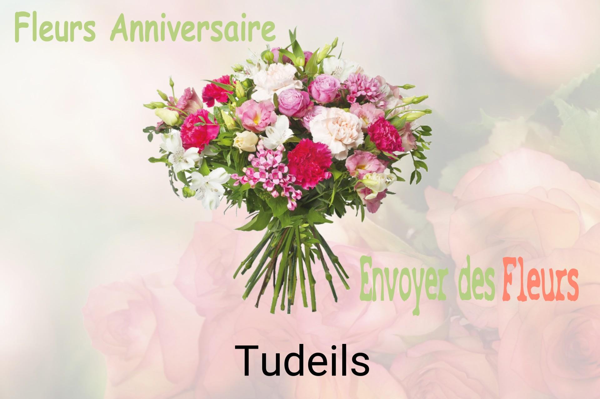 Bouquet de fleurs d’anniversaire livré à Tudeils