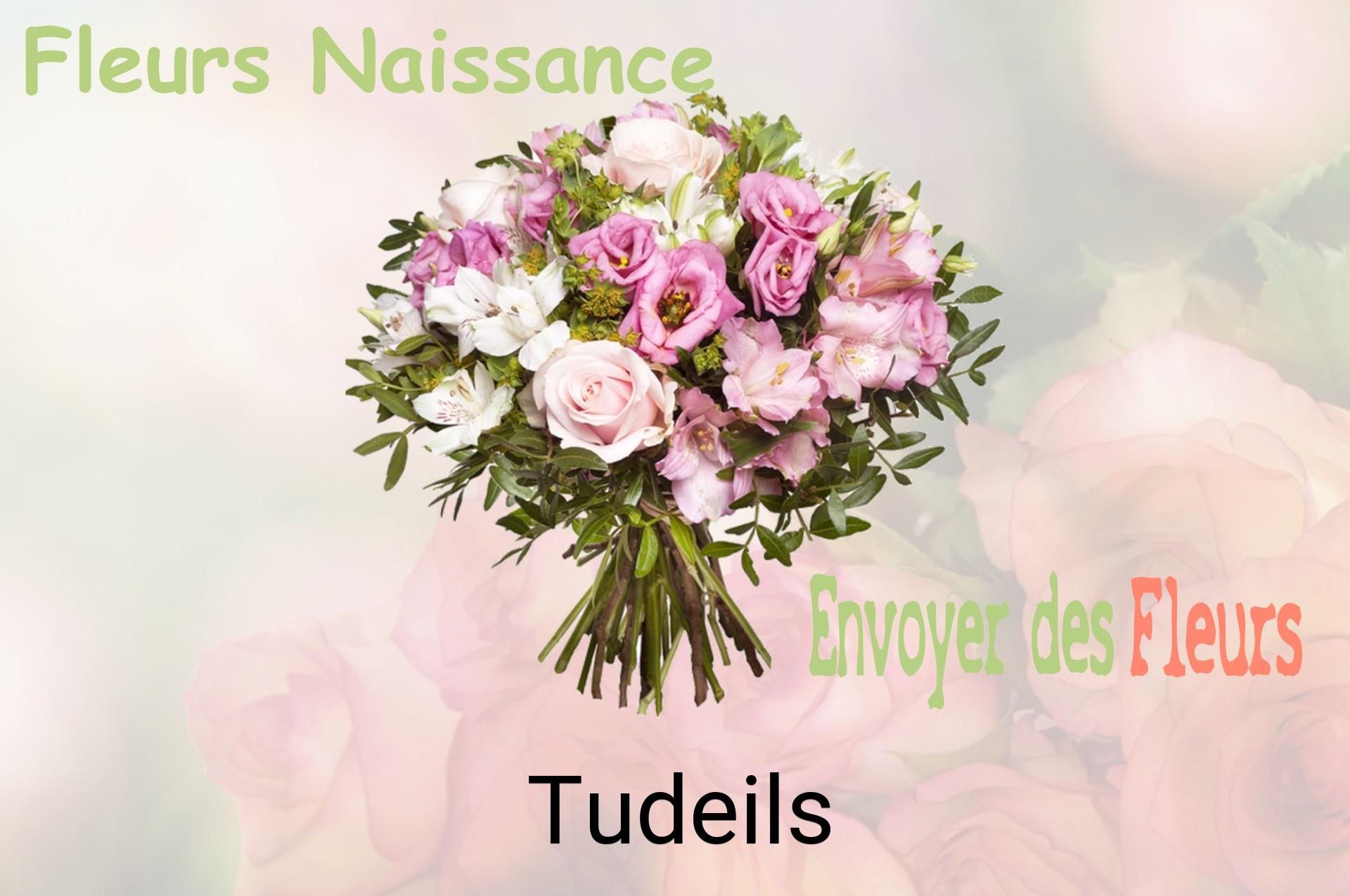 Bouquet de fleurs de naissance livré à Tudeils